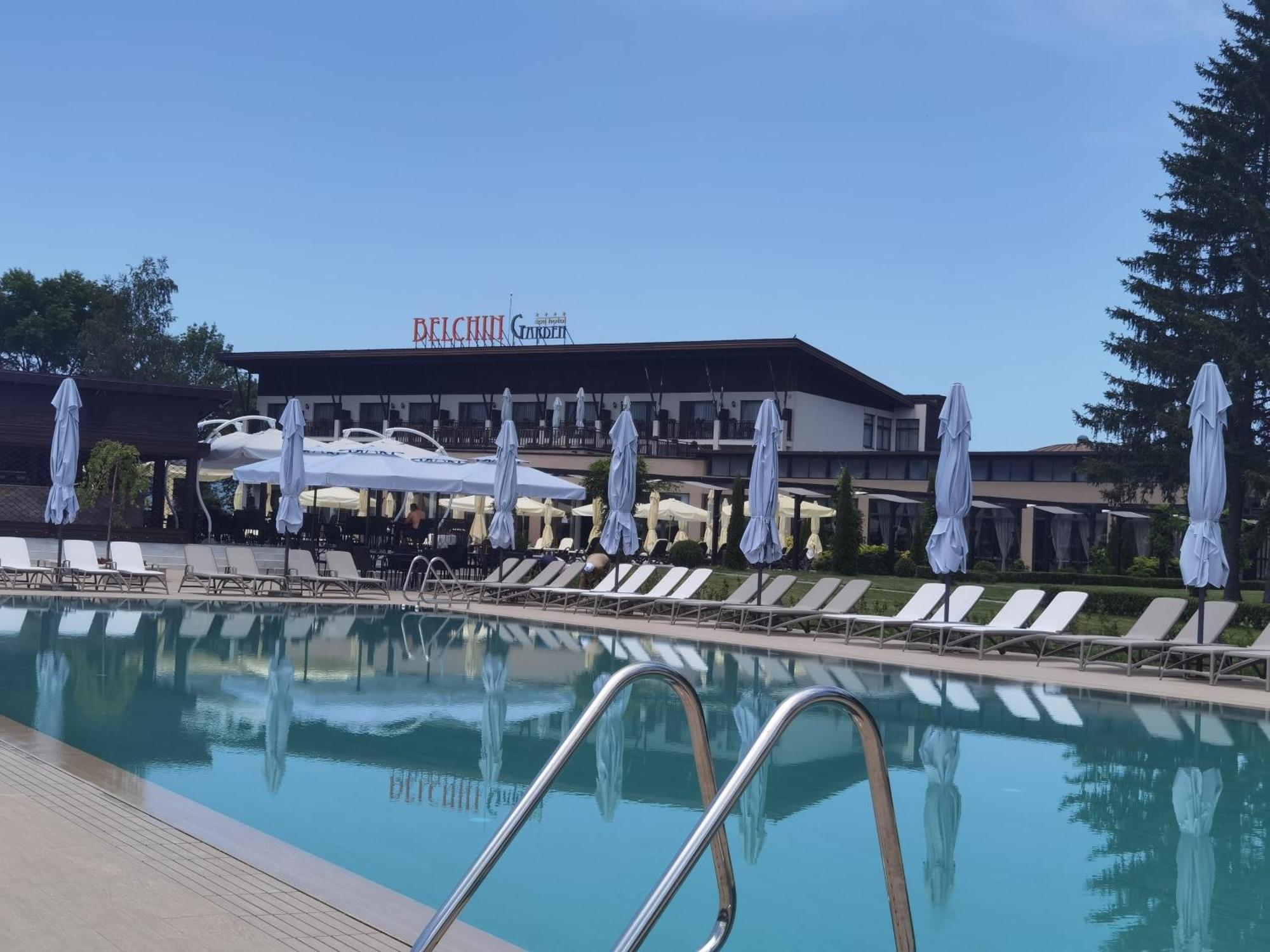 Spa Hotel Belchin Garden Exterior foto