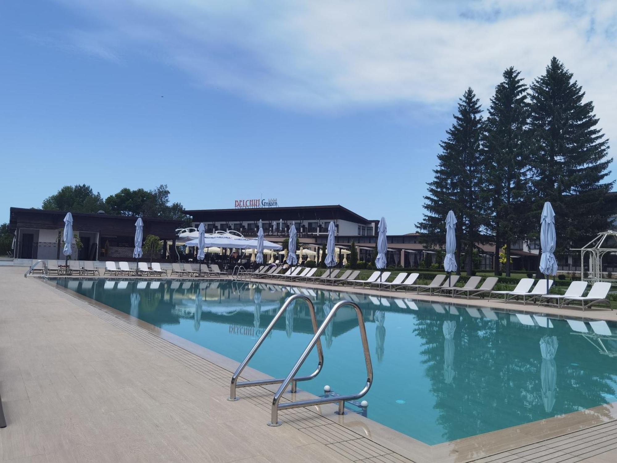 Spa Hotel Belchin Garden Exterior foto